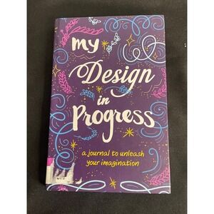 Zondervan My Design in Progress Interactive Art Journal Purple Hardcover 2020